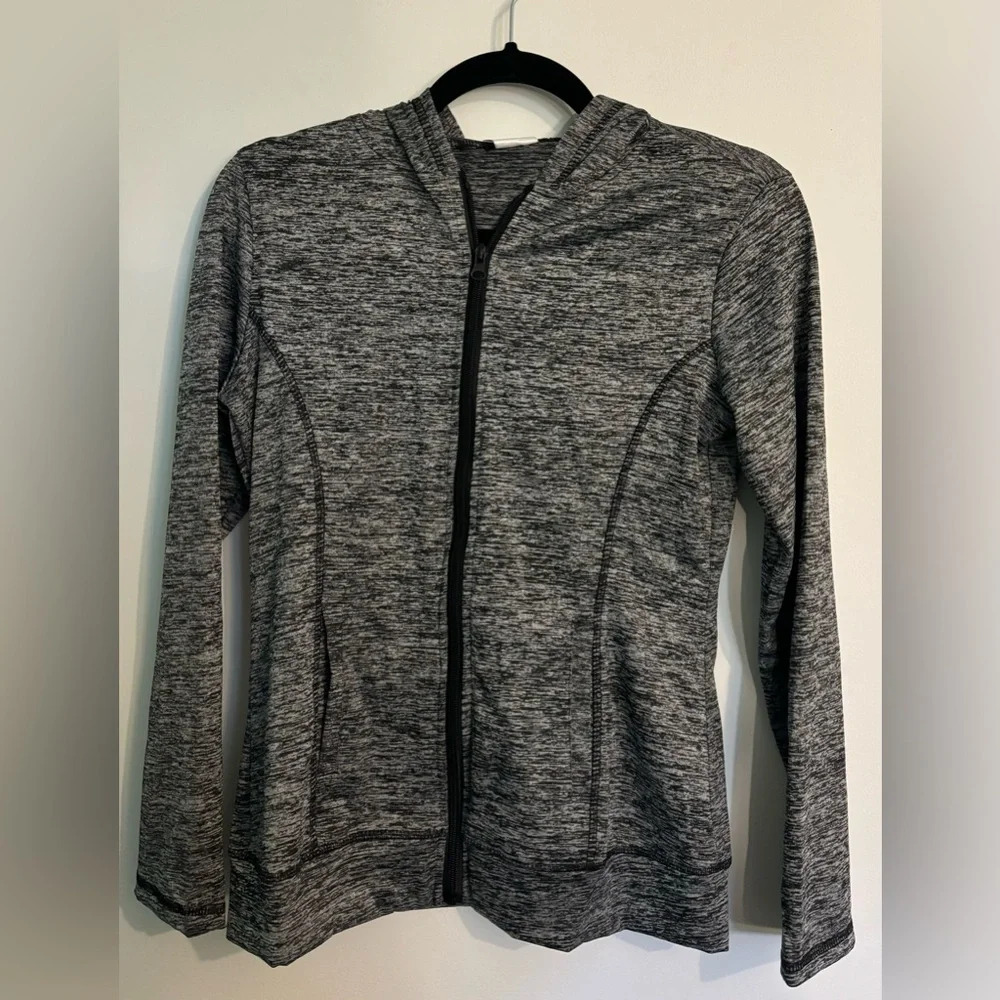 LYDAA Womens Lightweight Hooded Full Zipper Jacket 2 Front Pockets Sz Sm/Med